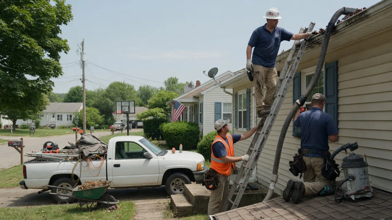 Gutter Installation in Haubstadt, IN near me